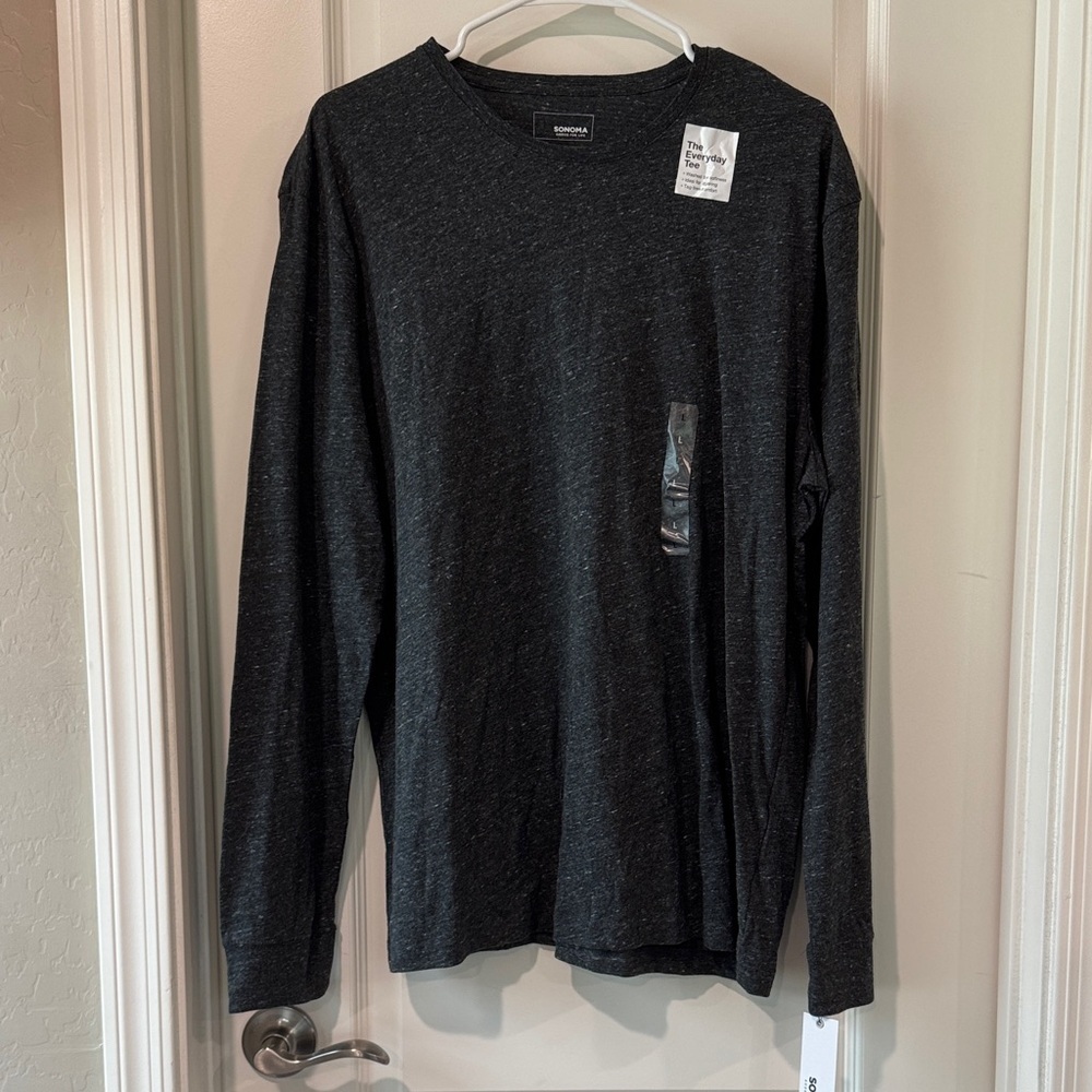 Sonoma Charcoal Long Sleeve Shirt / A41